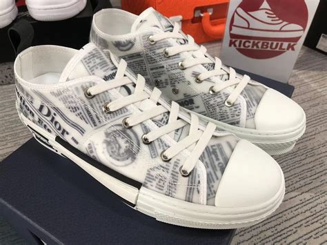 dior newspaper shoes|where to buy Dior sneakers.